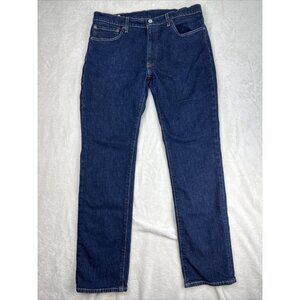 LEVIS 511 Slim Fit PREMIUM BIG E Stretch Jeans Men Size 34X30* Dark Wash Blue